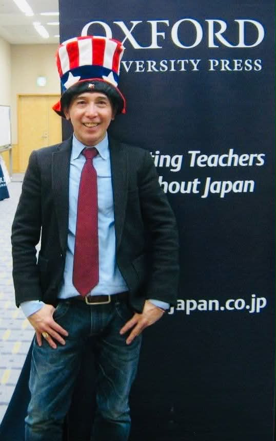 Marco presenting for Oxford University Press